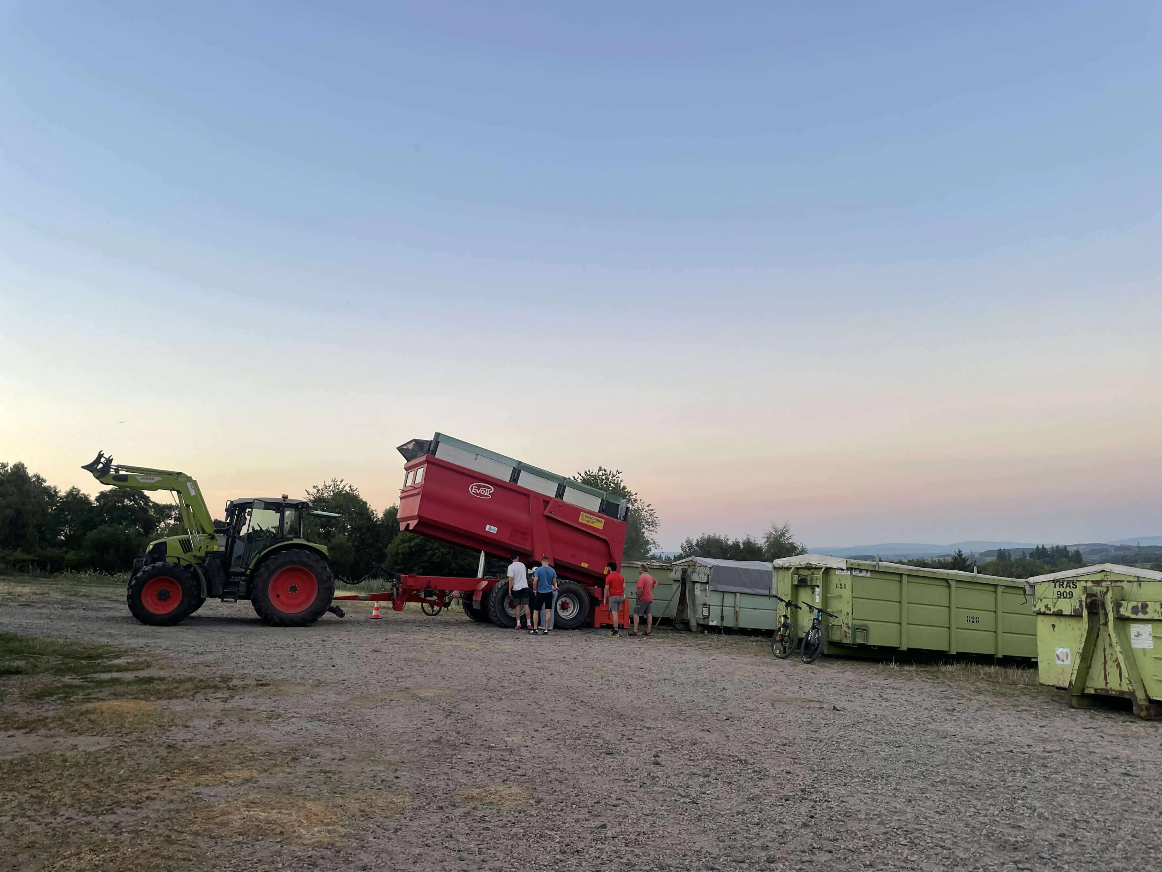 Visite de la ferme de Fontbonne