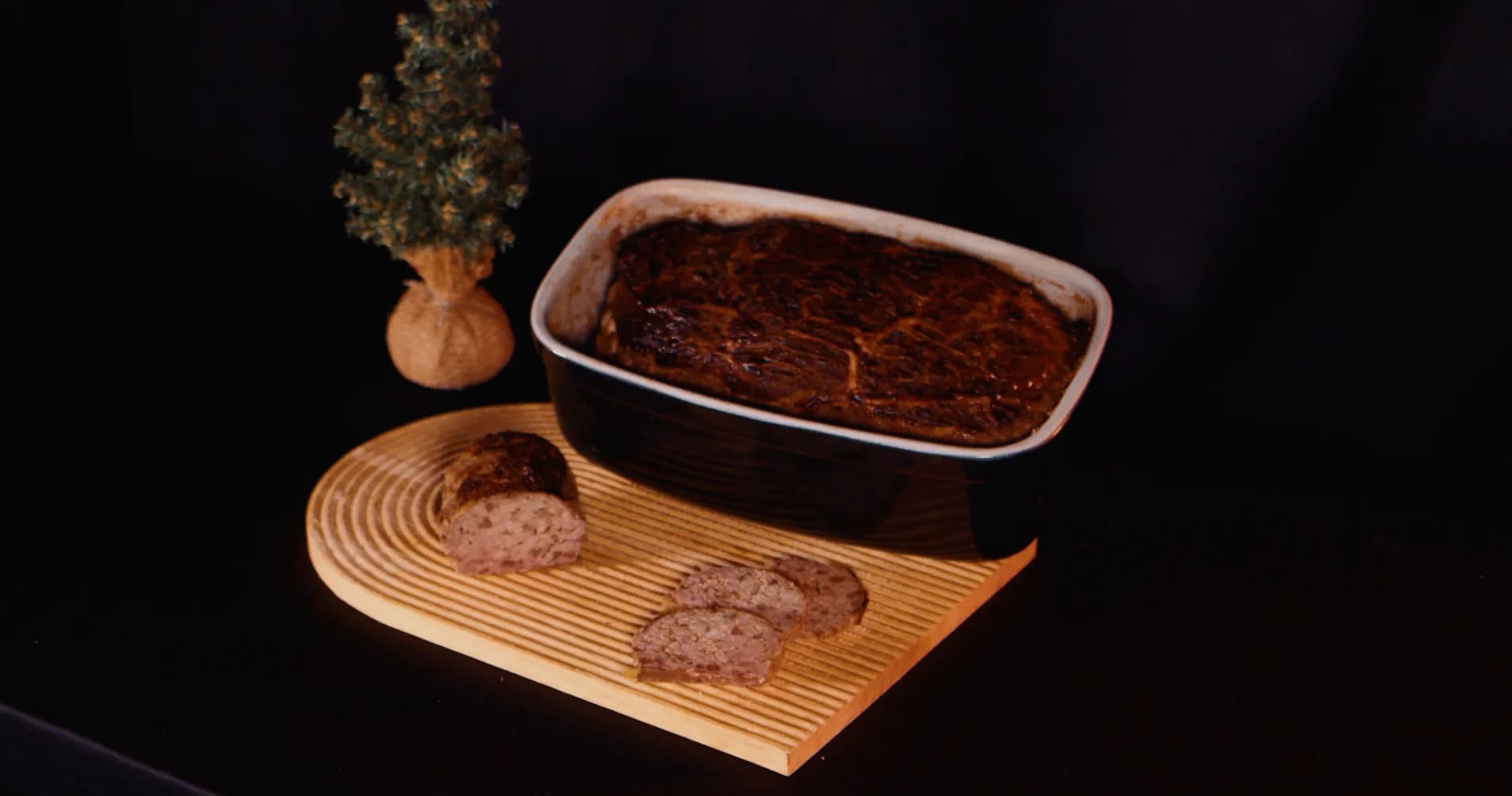 Pâté de campagne artisanal en terrine, Ferme de Fontbonne