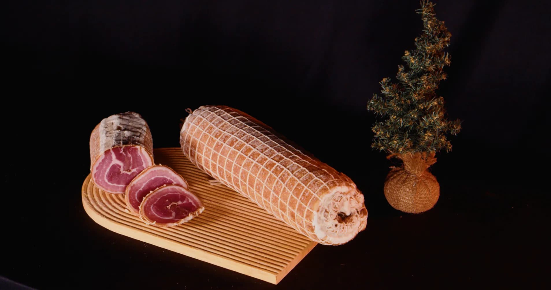 Poitrine roulée - Charcuterie artisanale Ferme de Fontbonne